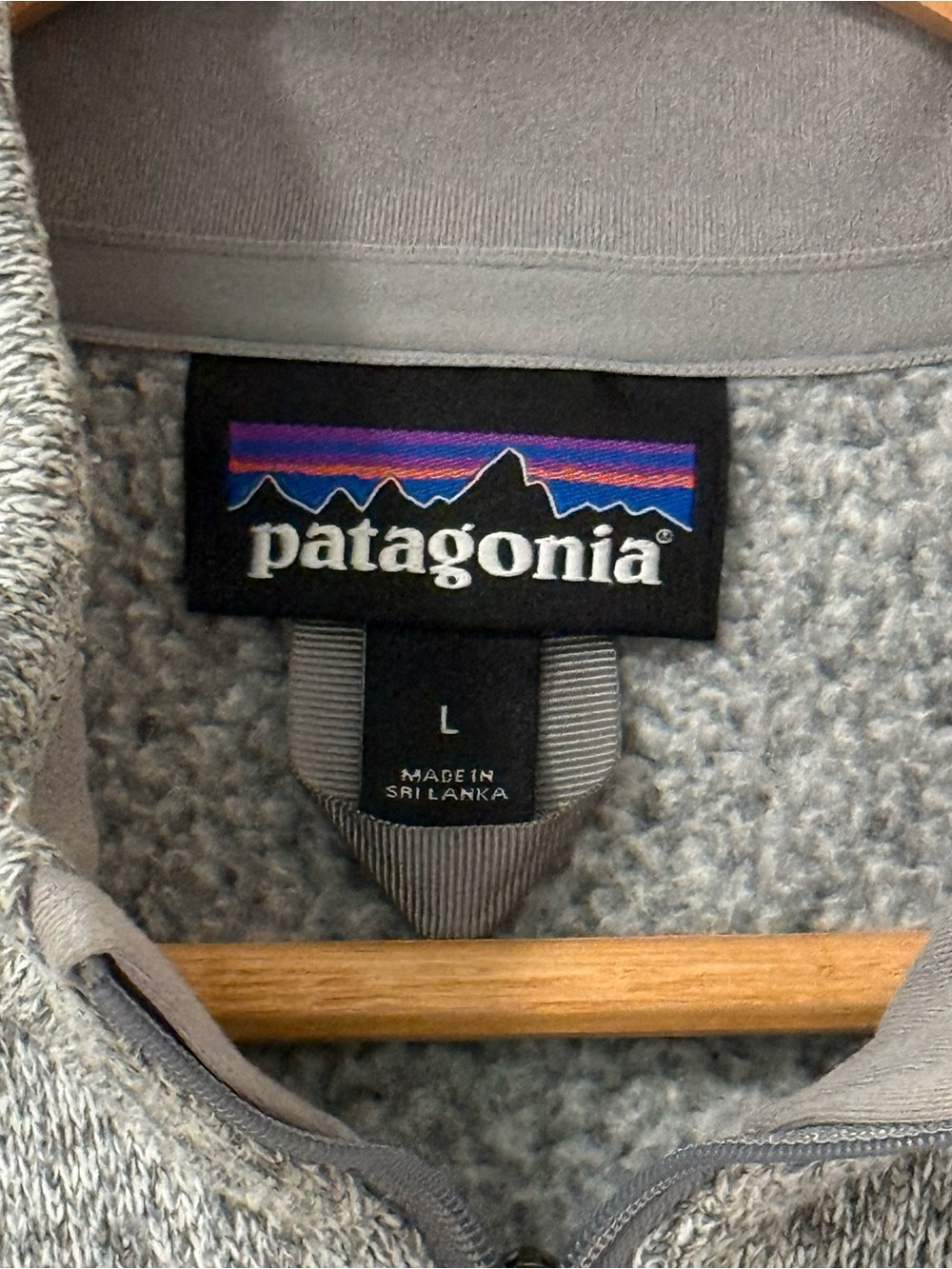 Patagonia Women’s Gray Better Sweater Worn Wear Full Zip Sweater L - Picture 4 of 8